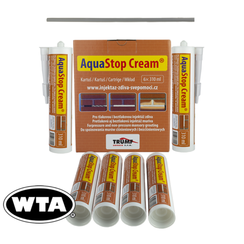 injektážní krém aquastop Cream 6xkartuse