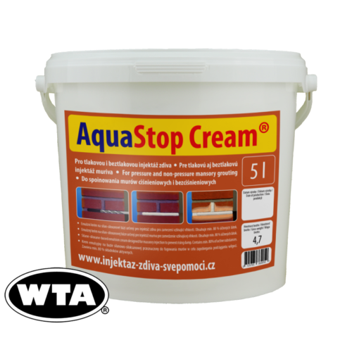 injektážní krém aquastop Cream 5l