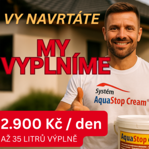 Vy navrtáte my odborně a levně vyplníme